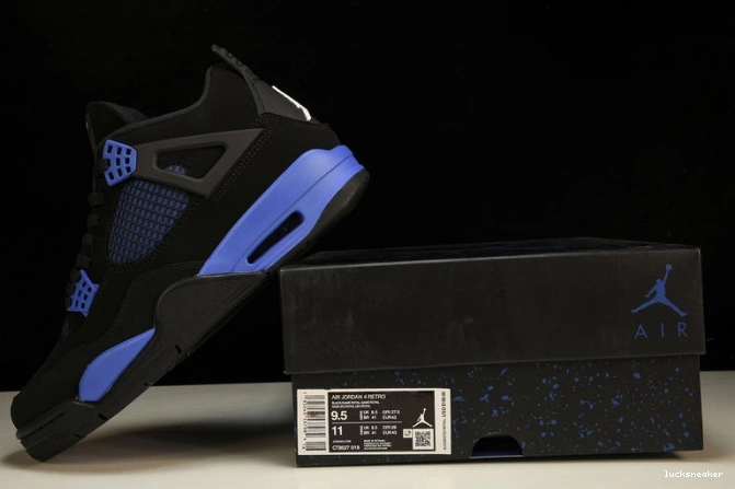 Rep LUCY Jordan CT8527-018 Black Retro Game 4 Royal 0715
